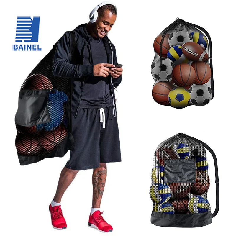 Sports Equipment Store - Borsa a rete grande per riporre