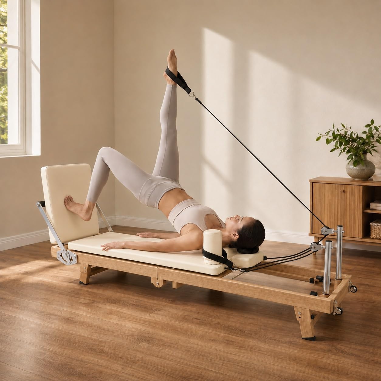 Sports Equipment Nearby - Macchina Pilates Reformer Pieghevole da 75