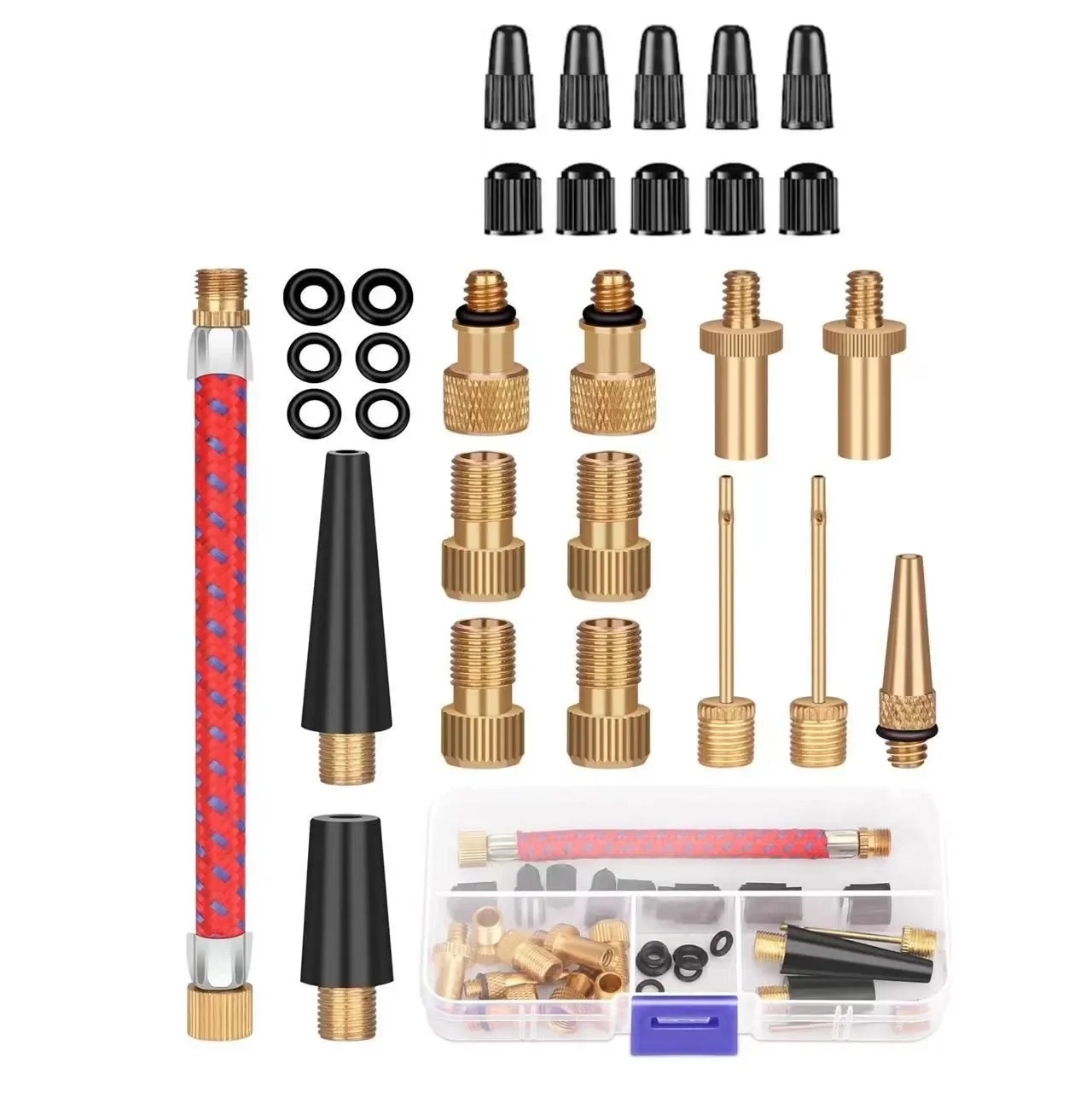 Basketball Pump Needle - Kit adattatore tubo aria e ago