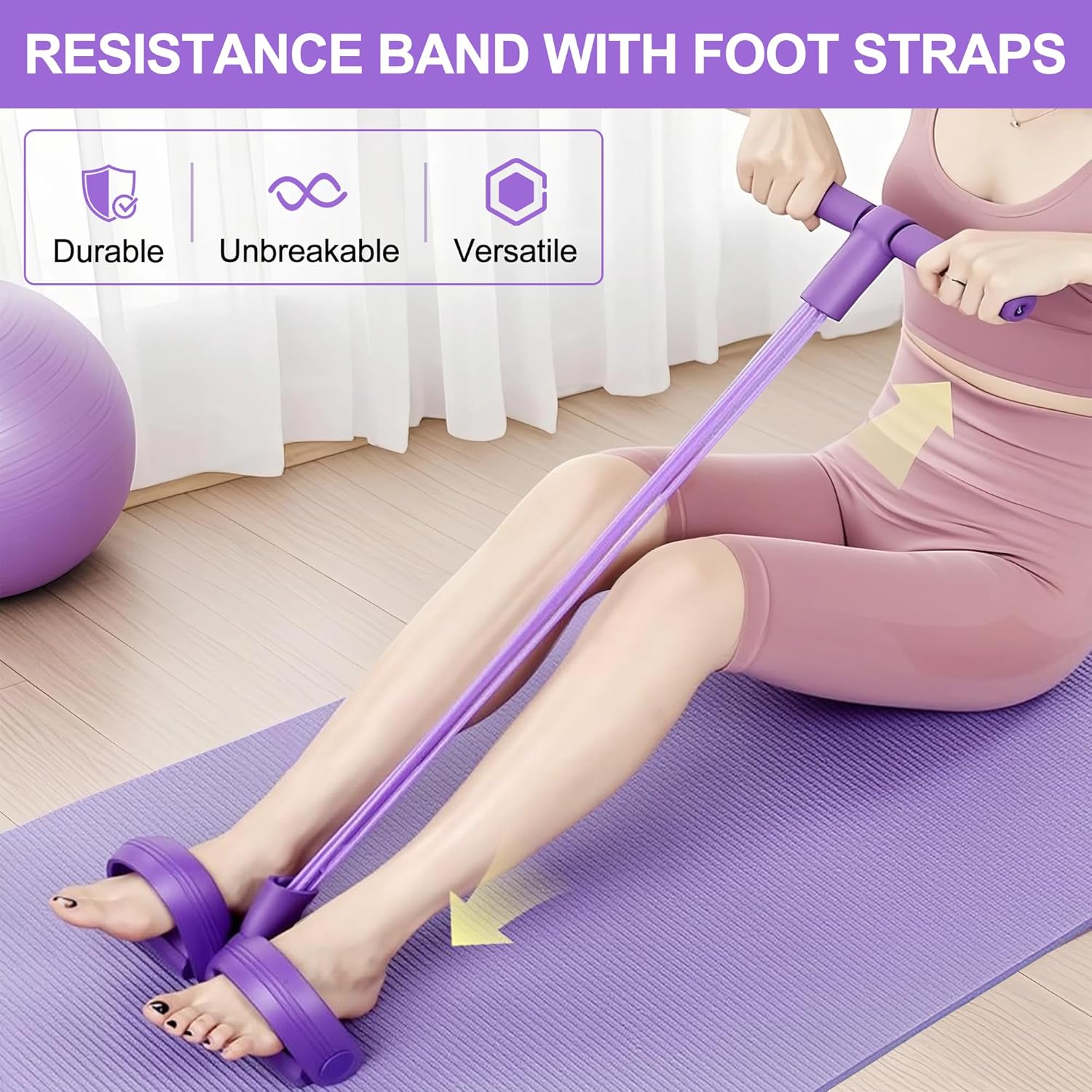 Fascia di Resistenza a 4 Tubi  - Sports Equipment Nearby recensione e prezzo