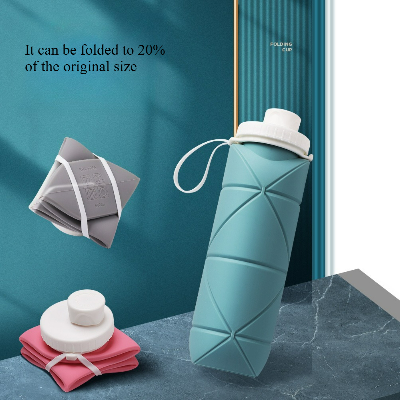Borraccia Pieghevole in Silico - Sports Equipment Store recensione e prezzo