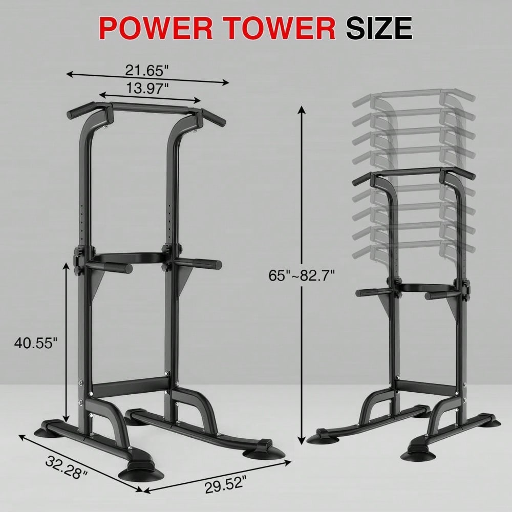 Gaderth Power Tower Dip Statio - Sports Equipment Nearby recensione e prezzo